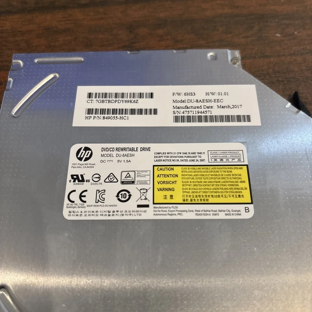 HP PAVILION 570 570-P014 DVD/cd Rewritable Drive